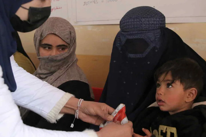 Malnourished Afghan minors trapped as two wars cut off supplies