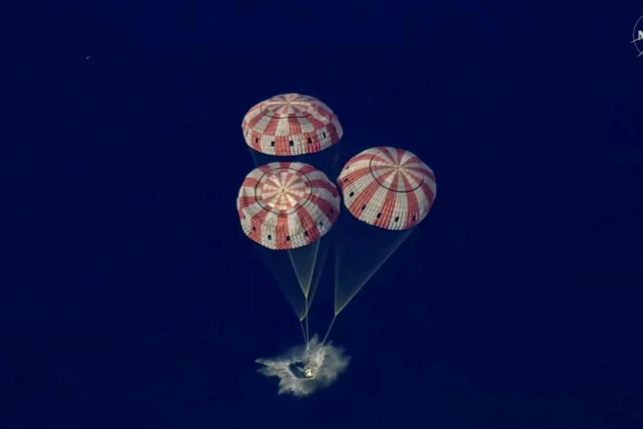 Artemis II crew return from moon mission in ‘perfect splashdown’