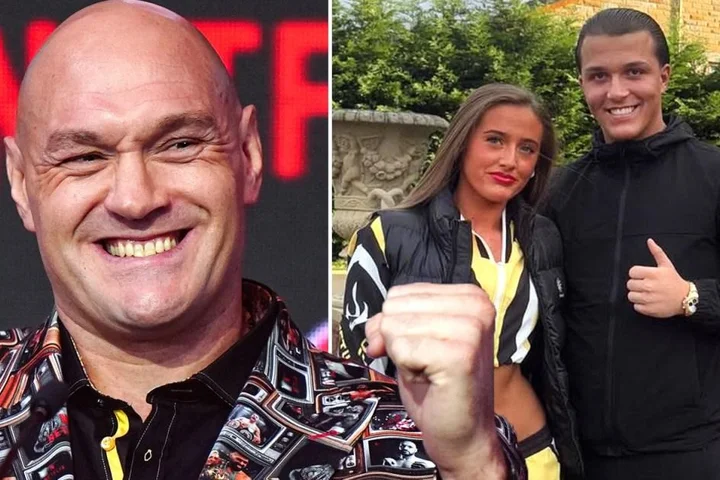 Tyson Fury plans to ‘bring strippers’ to 16-year-old daughter’s fiancé’s stag do