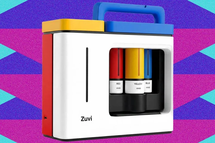 A Hair Dye Printer That Struggles