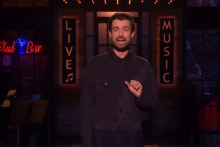 Jack Whitehall jokes he booked Scott Mills for his wedding in SNL monologue