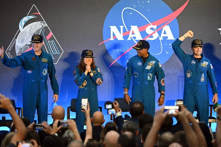 The four Artemis II crew members spoke for the first time on