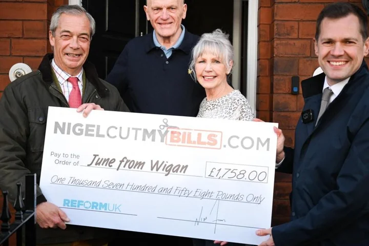 People are complaining to the police over Nigel Farage’s ‘prize draw’