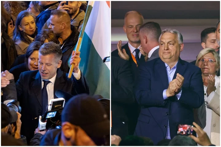 ‘We overthrew the Hungarian regime’: Peter Magyar celebrates election landslide as PM Viktor Orban crushed