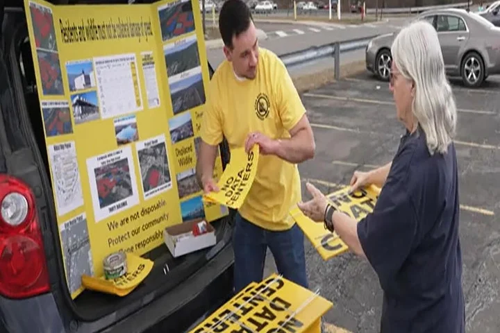 Nationwide boom in AI data centers stirs resistance