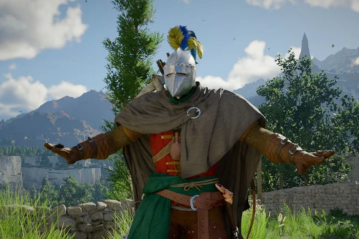 Slowly unleashing a swarm of individually-caged bees at them