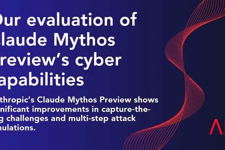 Evaluation of Claude Mythos Preview's cyber capabilities