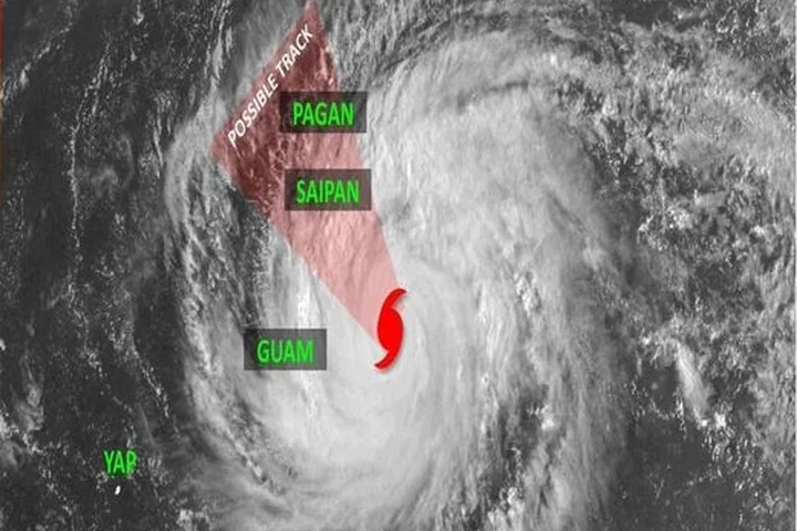 U.S. territories brace for powerful super typhoon in western Pacific