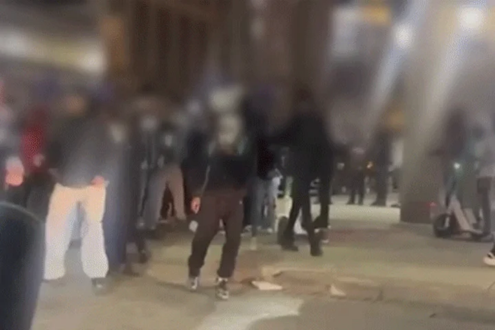 Teen takeover spirals into chaos—gunfire reported as police rush in day after leaders call for calm