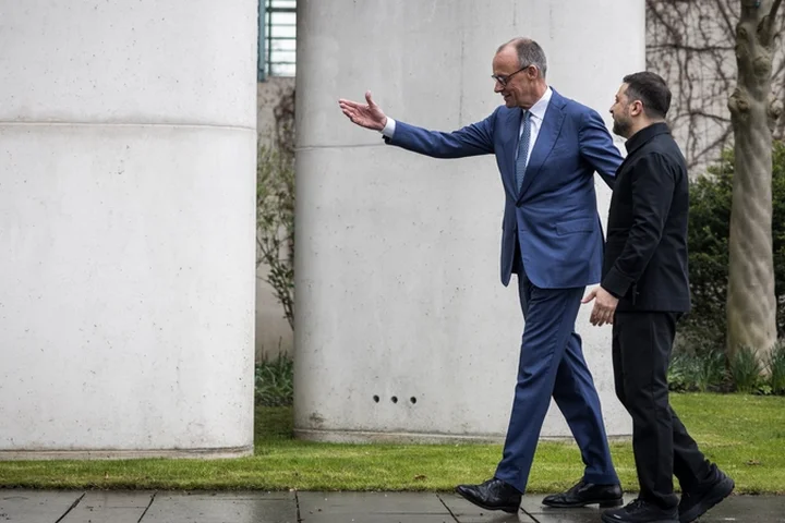 Ukrainian President Volodymyr Zelensky has said the pipeline carrying Russian oil through