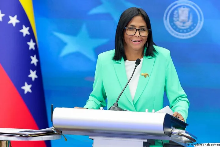 100 days with acting President Delcy Rodriguez