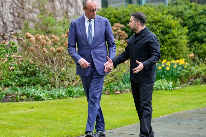 Ukraine strikes drone production, military support deal with Germany