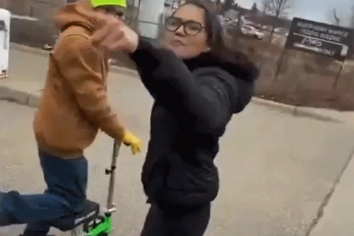 TPUSA reporter attacked at ICE protest warns a dark new line has been crossed in America’s political wars