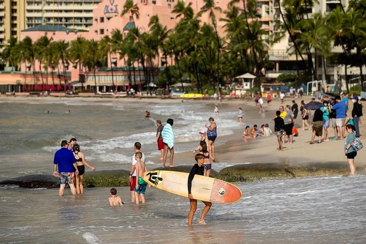 Dangerous water warnings hit trendy vacation spot after powerful storm pounds area