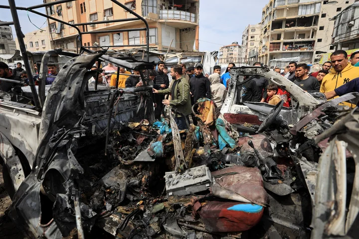 Israeli attacks kill 11, including two children, in day of strikes on Gaza