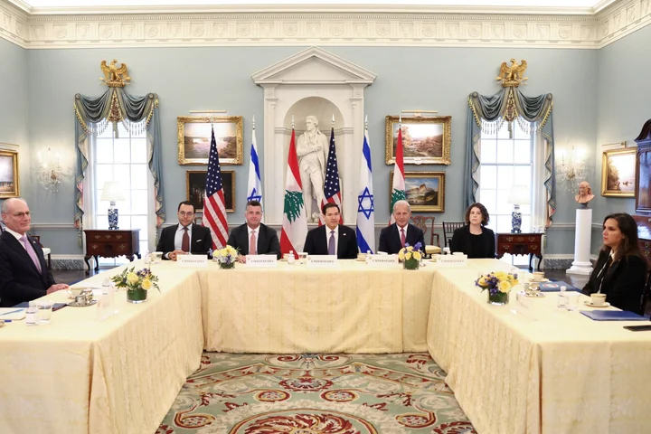 Israel and Lebanon hold rare talks in Washington, DC, amid Iran war