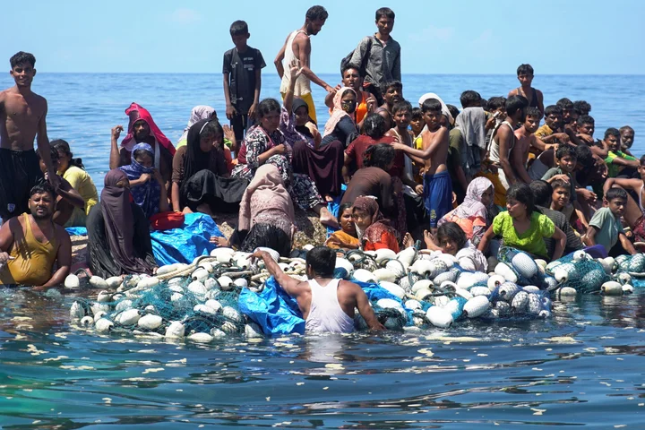The UN and International Organization for Migration said about 250 people, including