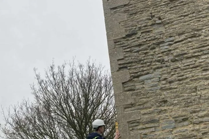 ‘Our church is more leany than the Leaning Tower of Pisa’