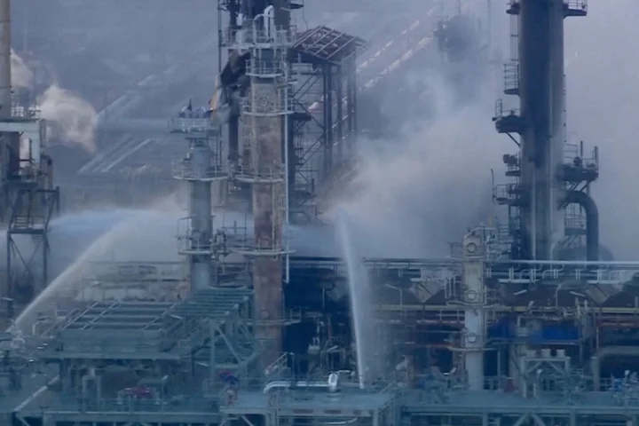 Fire breaks out at crucial Australian refinery, raising fuel supply fears