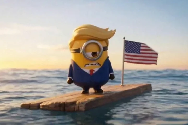 Trump is turned into a Minion in new video after Iran doubles down in AI meme war