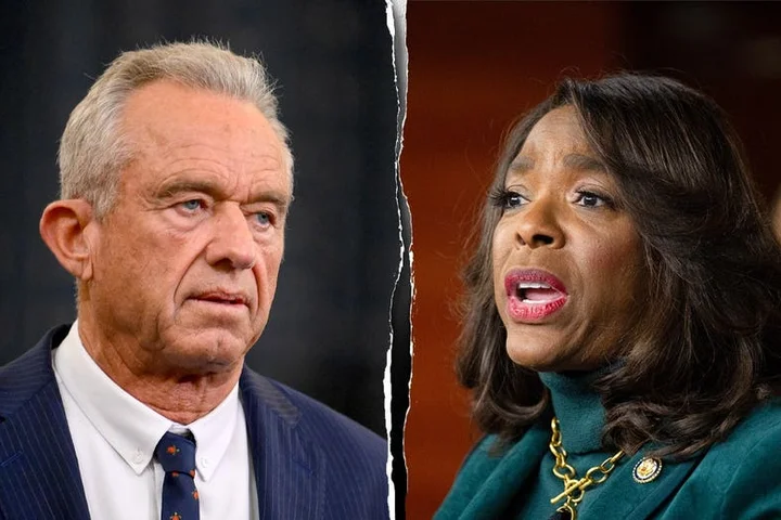 Shouting match erupts between RFK Jr and Dem lawmaker over his comments about Black children