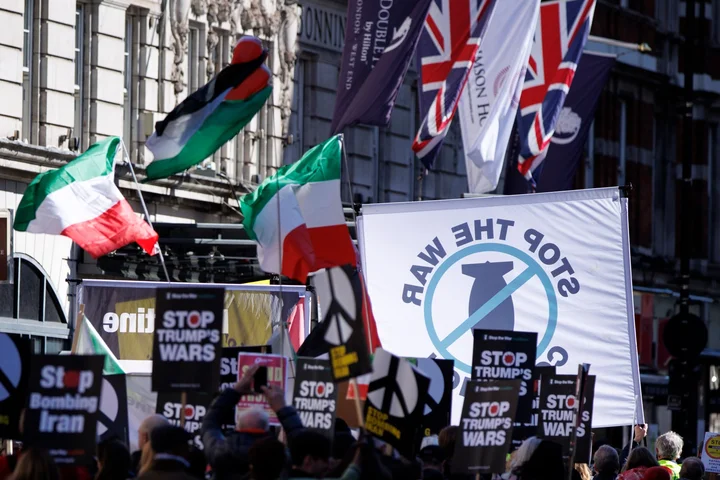 War protests in the West muted on Iran?