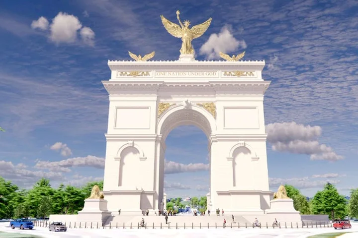 Trump's plan for triumphal arch moves step closer to reality