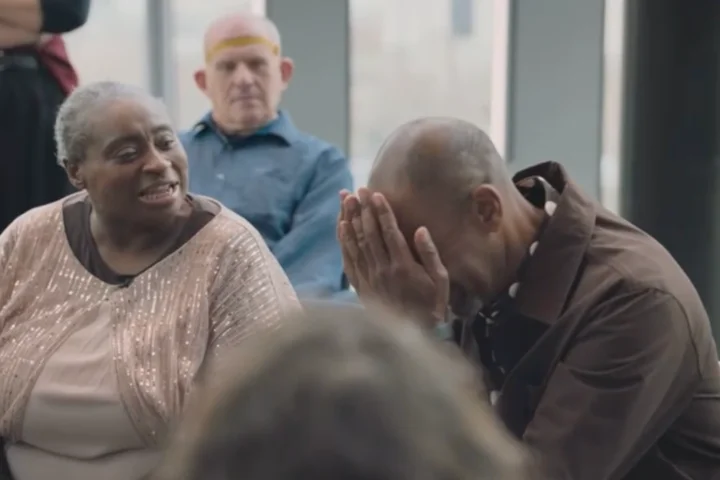 Lenny Henry squirms as The Assembly grills him on his relationship