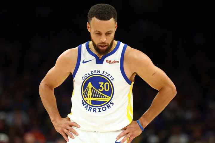 Curry, Warriors knocked out of NBA play-in tournament by Suns