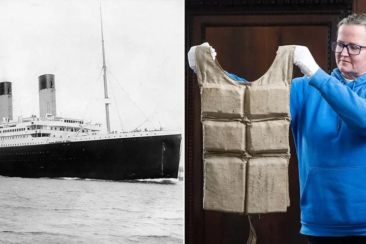 Titanic survivor's life jacket sells for over $900K at auction, far exceeding price expectations