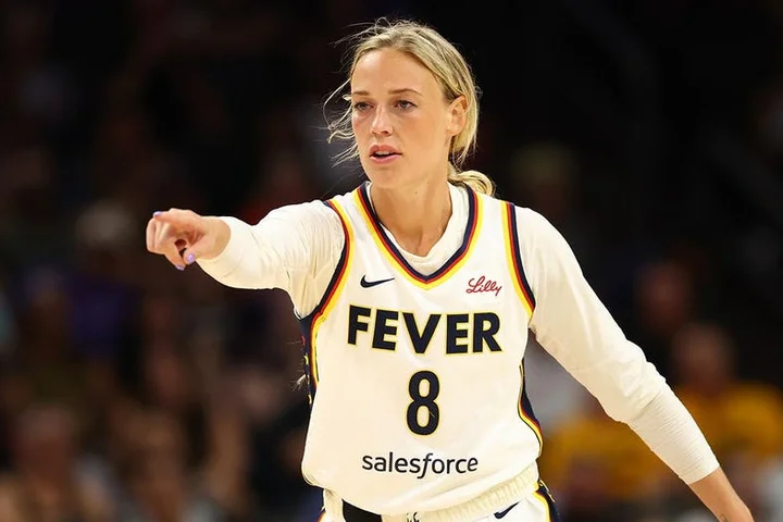 WNBA star Sophie Cunningham got baptized after rejoining Caitlin Clark on Fever