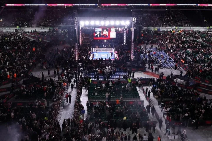 Celebrity arrested on suspicion of rape after attending Tyson Fury fight