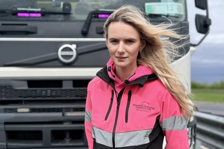 Truck driver wants her voice to be heard