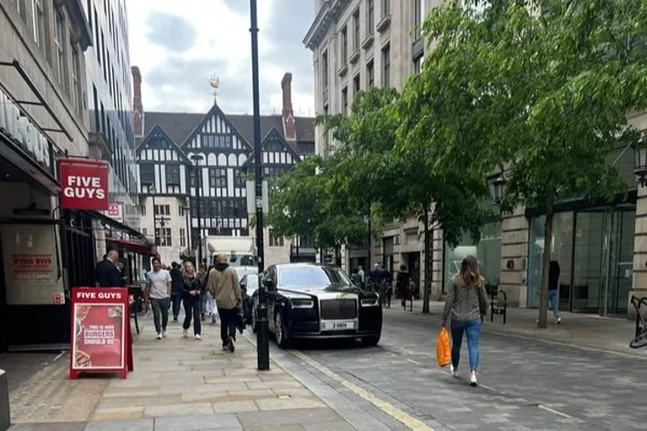 Driver arrested on suspicion of attempted murder after car ploughs into three pedestrians in central London