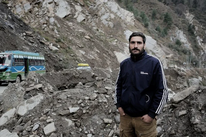 The unlikeliest of weathermen followed by more than a million on Facebook