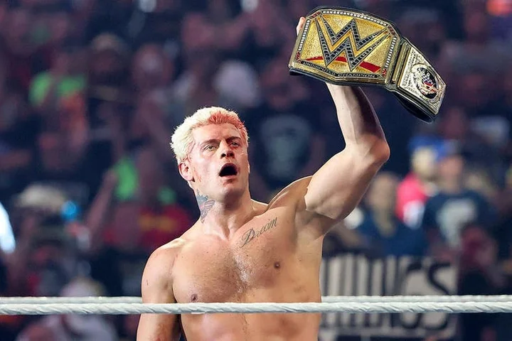 WWE star Cody Rhodes suffers nasty swollen eye after Randy Orton kick at WrestleMania 42