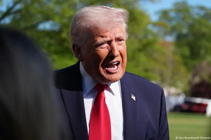 Trump says Tehran cannot 'blackmail us'