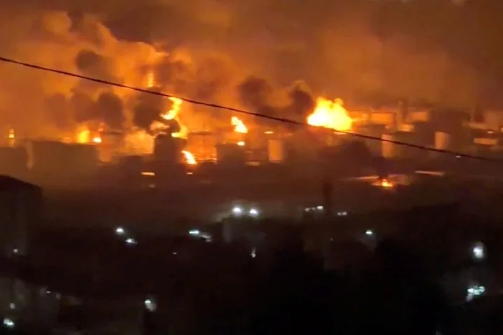 Ukraine claims attack on Russian warships in occupied Crimea