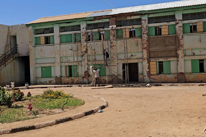 Hit Sudan’s only functioning hospital curing tropical diseases