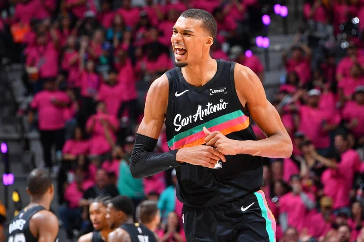 Wembanyama makes history as Spurs defeat Blazers in Game 1