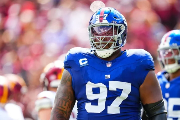 Dexter Lawrence trade shakes up NFL Draft top 10; NBA, NHL playoffs underway; WrestleMania wrapup