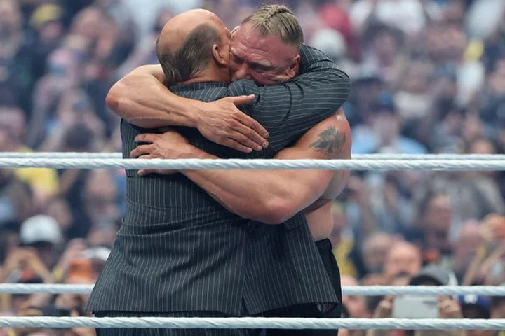 Did Brock Lesnar retire? WWE, UFC star takes off gloves, boots after loss to Oba Femi at WrestleMania 42