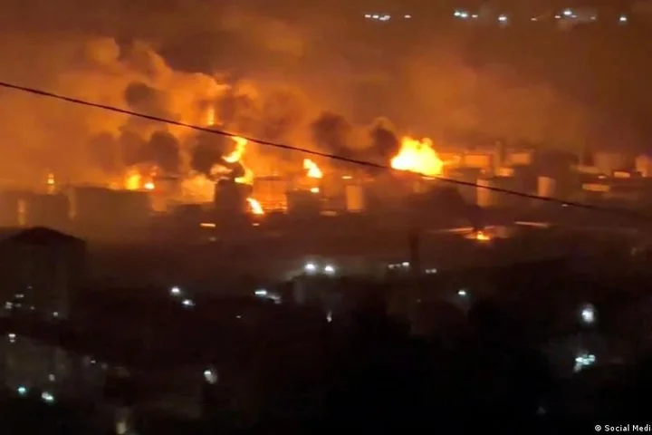 Ukraine hits Russian Black Sea port city, 1 dead