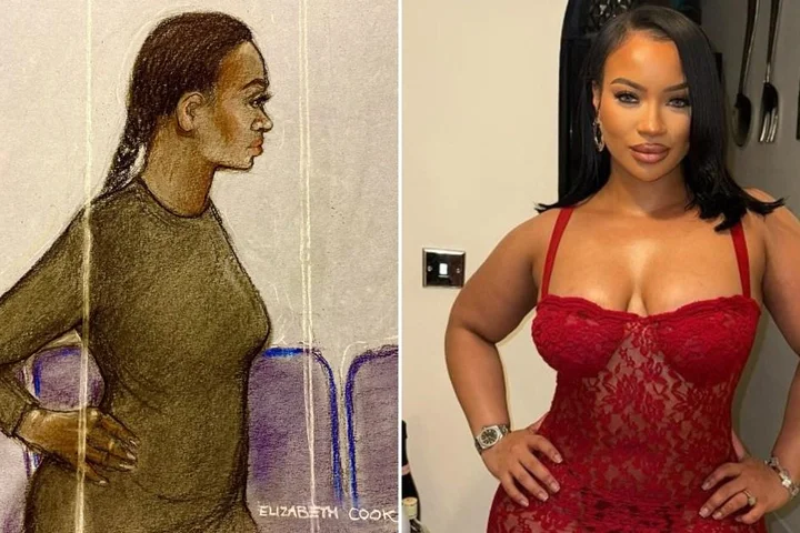 X Factor finalist who ‘tried to murder influencer’ makes heart sign in court