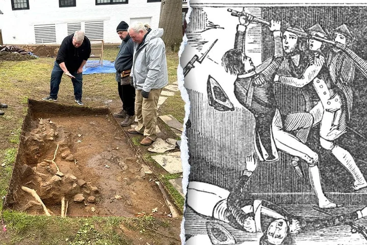 Revolutionary War artifacts unearthed at site of infamous colonial American heist: 'Very surprised'