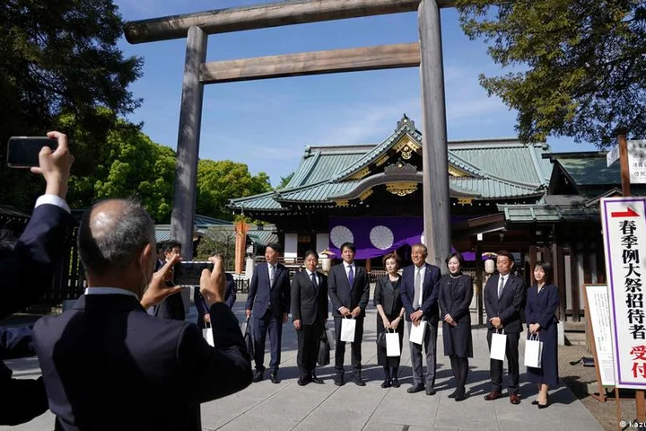 South Korean arrested outside Yasukuni Shrine ceremony for war dead