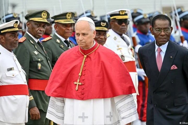 Pope Leo decries inequality in corrupt Equatorial Guinea
