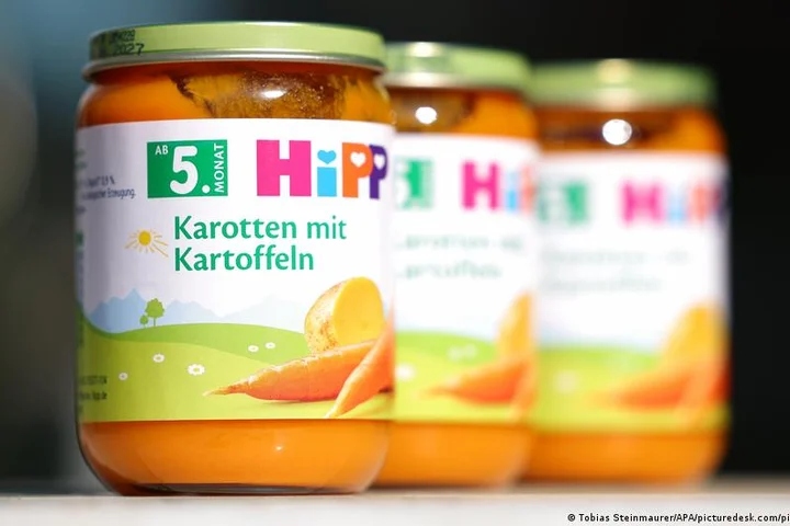 Rat poison found in baby food, extortion suspected