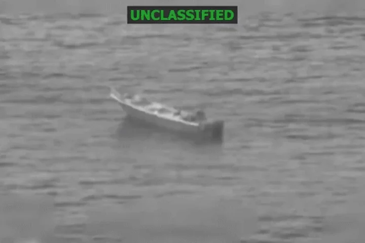 US military kills two suspected narco-terrorists in strike on drug-trafficking vessel in the Pacific