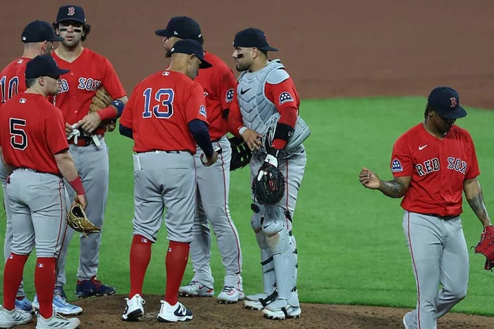 The Orioles pounded the pathetic Red Sox into the ground so badly they ran out of home run fireworks
